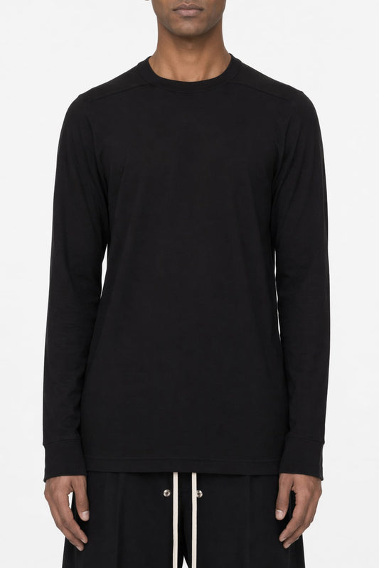 Rick Owens Level Long Sleeve T in Black