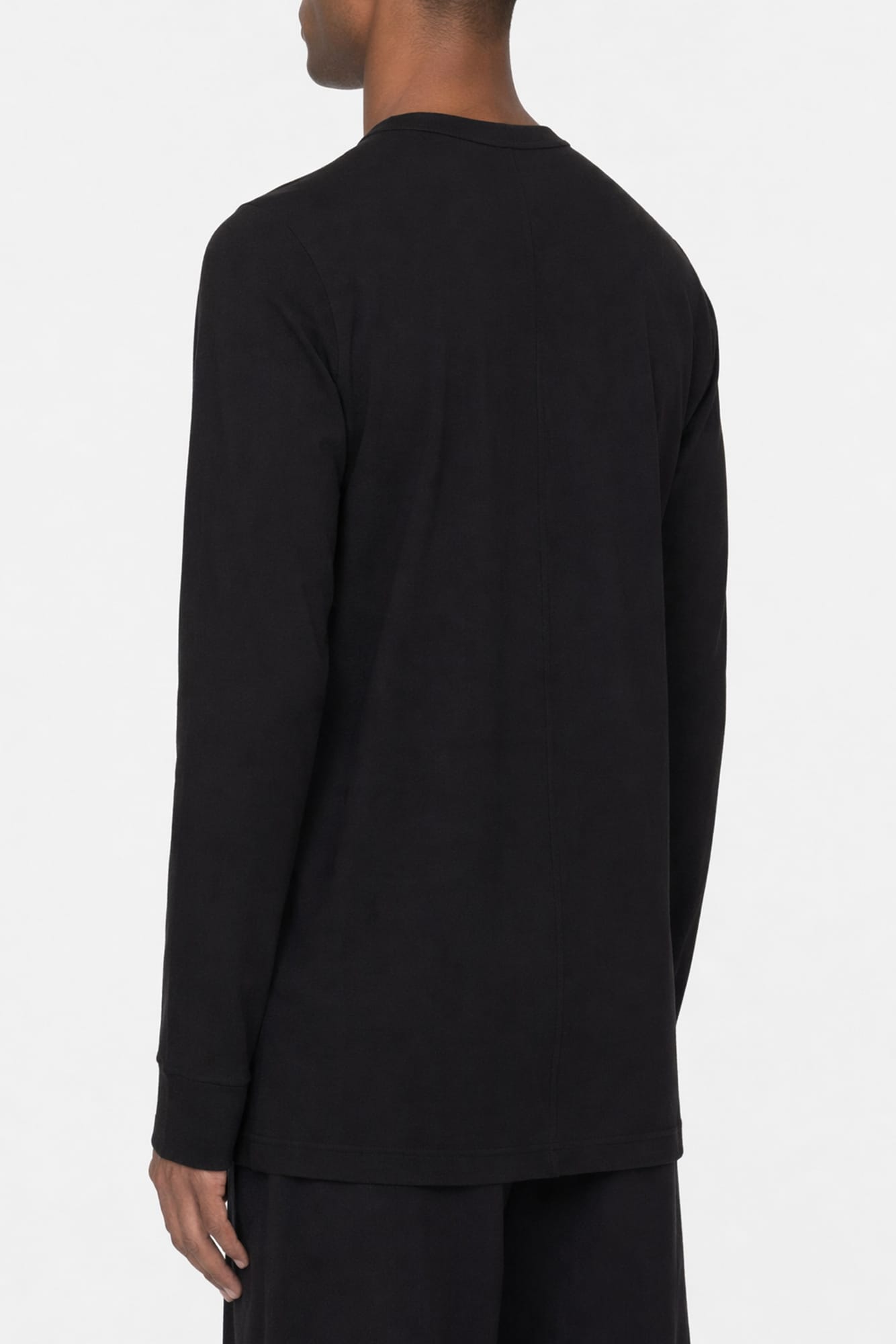 Rick Owens Level Long Sleeve T in Black