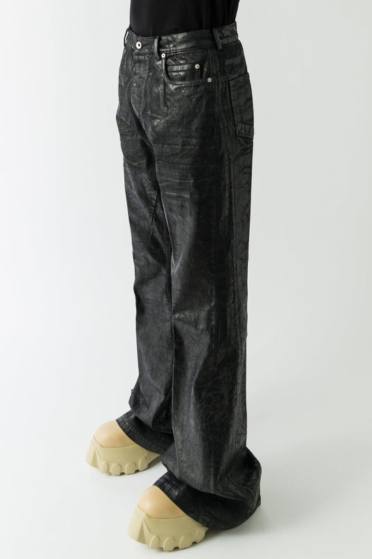 Rick Owens Megacrust Bolans in Black side