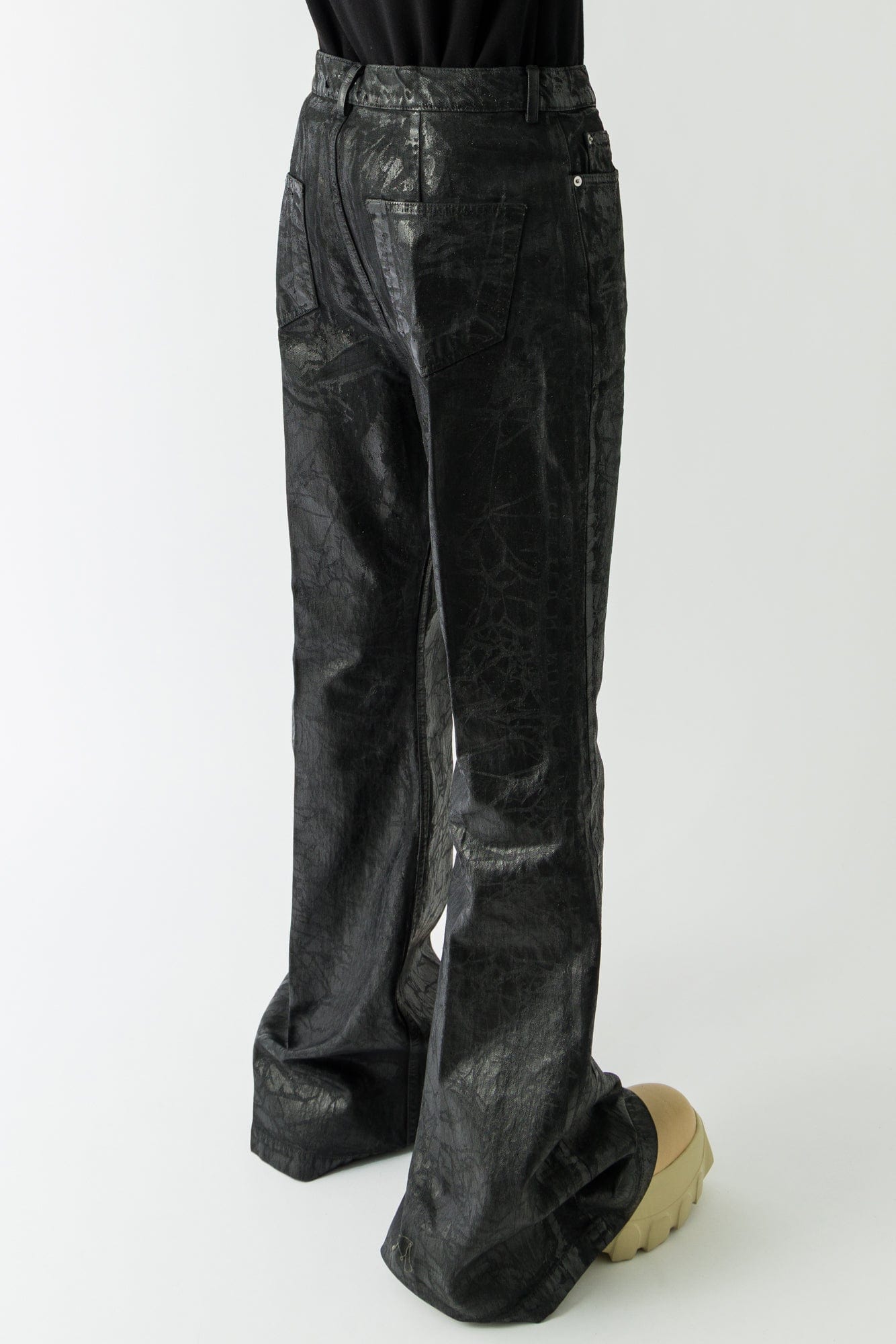 Rick Owens Megacrust Bolans in Black