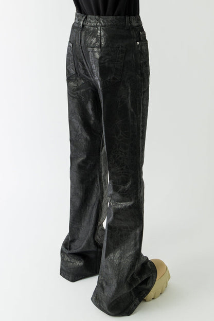 Rick Owens Megacrust Bolans in Black back