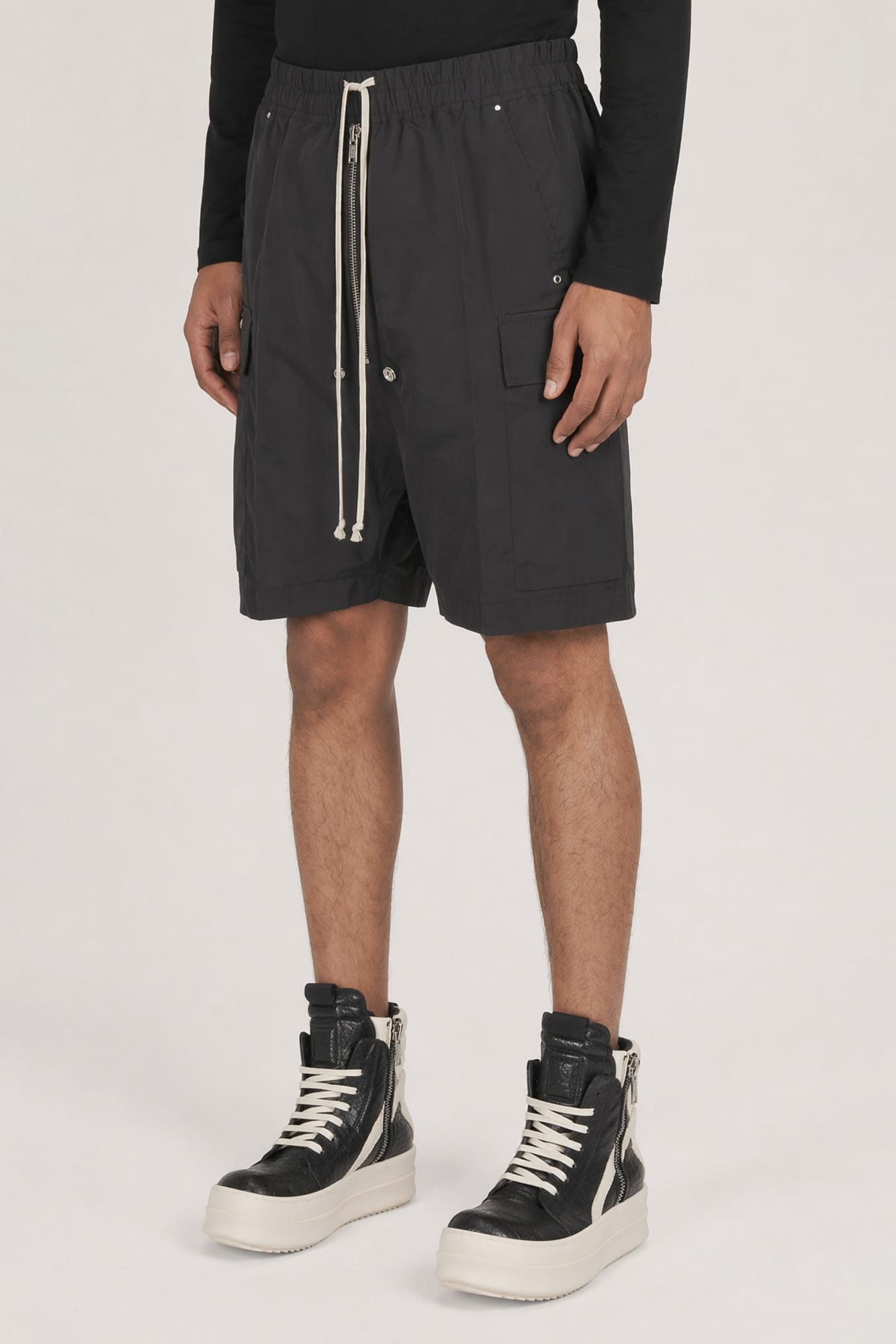 パンツ Rick Owens CARGOBELA SHORTS / BLK 46 CARGOBELA SHORTS| RICK