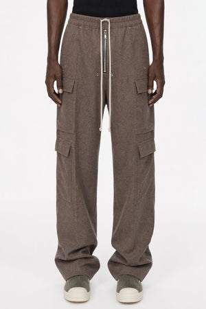 Rick Owens Mens Cargobelas in Dust