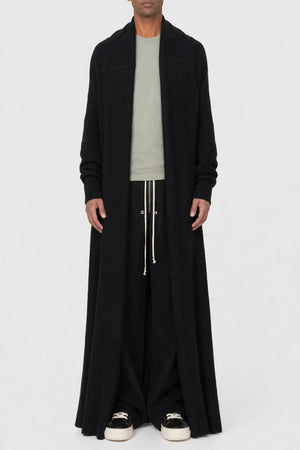 Rick Owens Mens Dafne Robe in Black in Black
