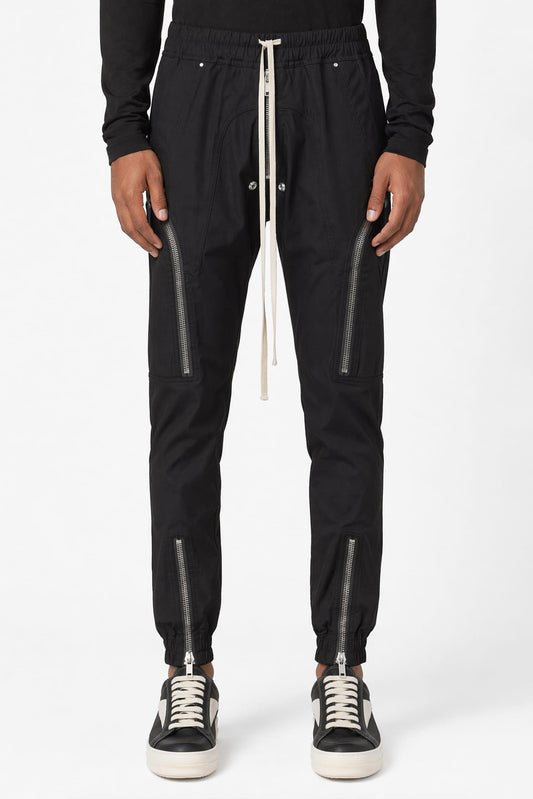 Rick Owens Mens Heizer Cargos in Black
