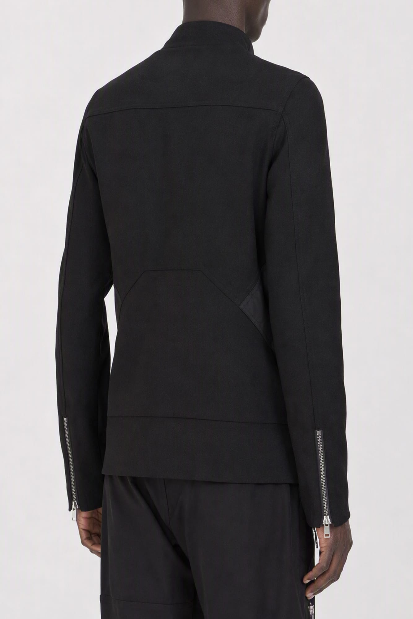 Rick Owens Mens Release Jacket in Black