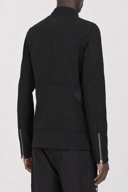 Rick Owens Mens Release Jacket in Black back