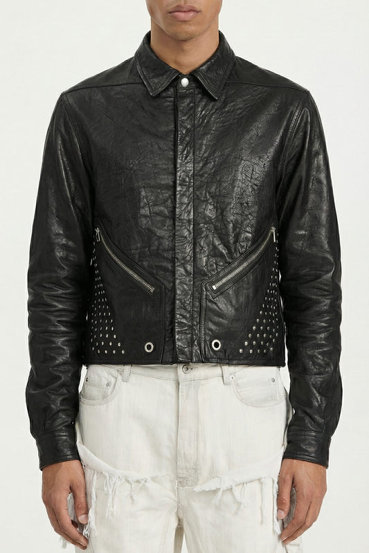 Rick Owens Mens Tour Alice Shirt in Black