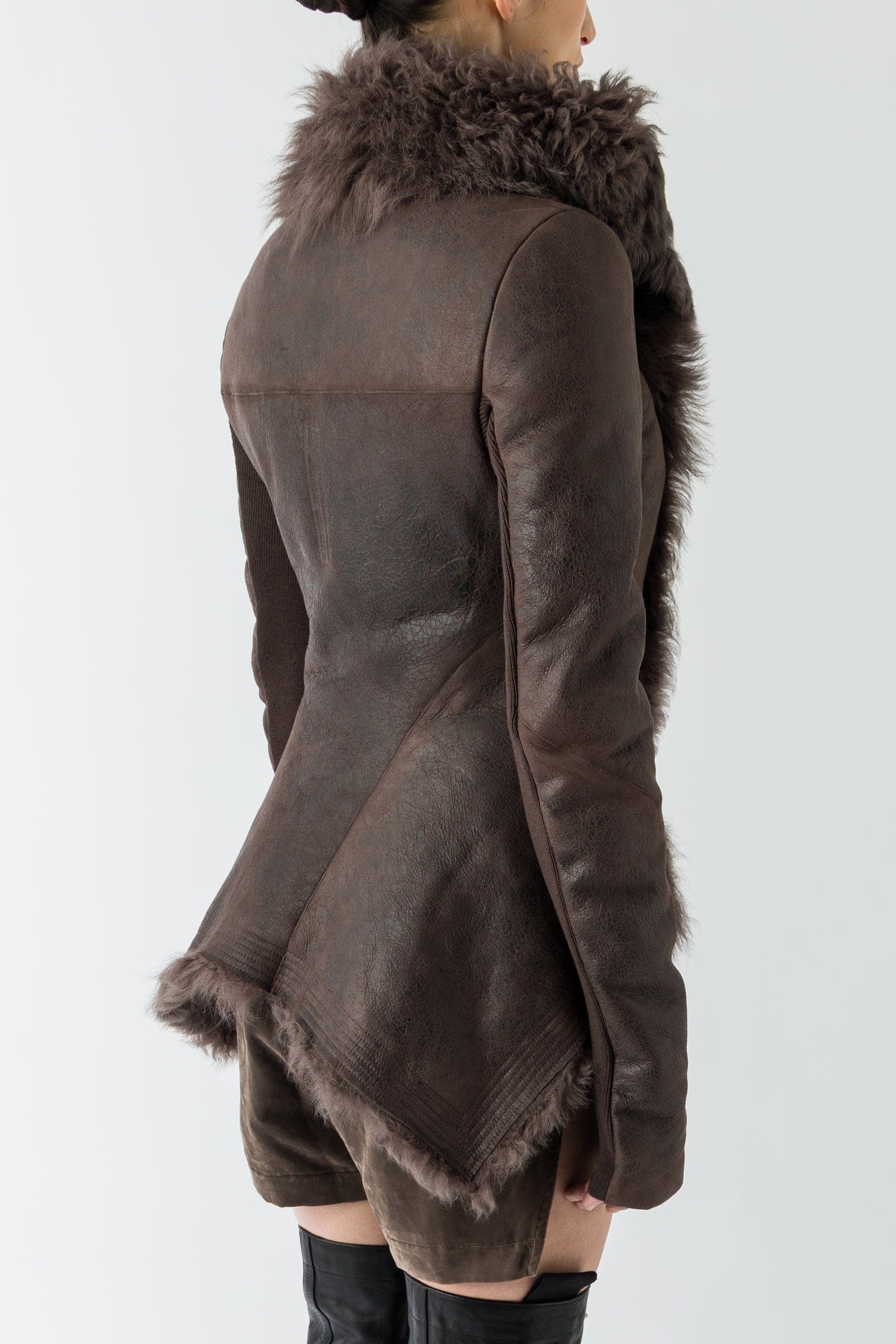 Rick Owens Naska Shearling Jacket