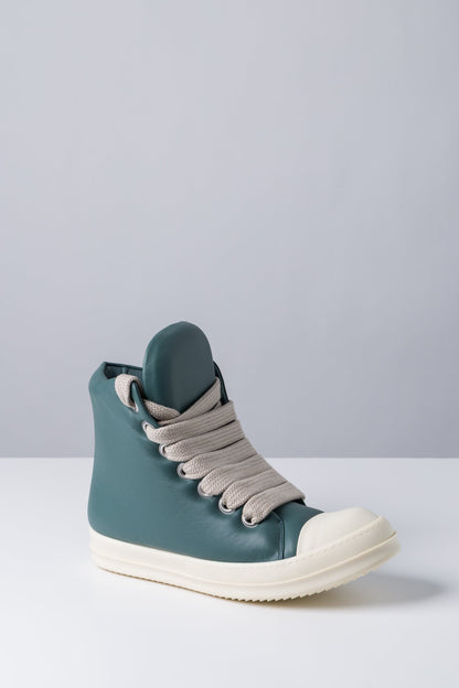 Rick Owens Padded Jumbolaced Sneakers in Mouthwash SS25 side