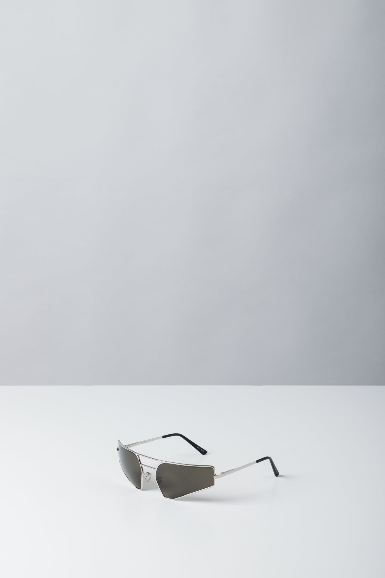 Rick Owens Prong Sunglasses in Silver SS25
