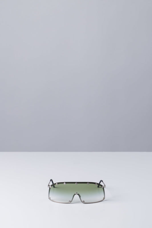 Rick Owens Shielding Sunglasses in Silver
