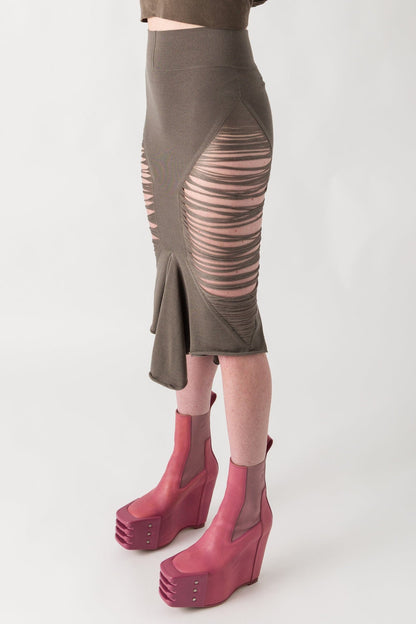 Rick Owens Tanja Skirt side