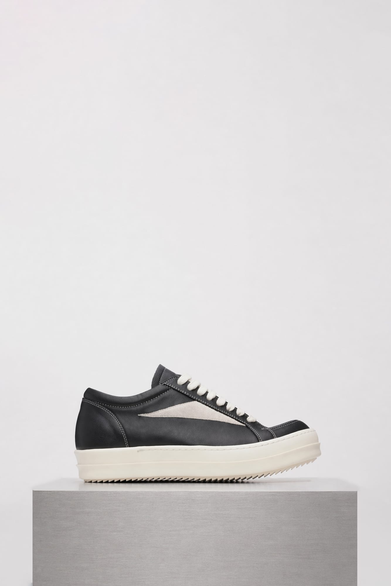 Rick Owens Vintage Sneakers in Black/Milk