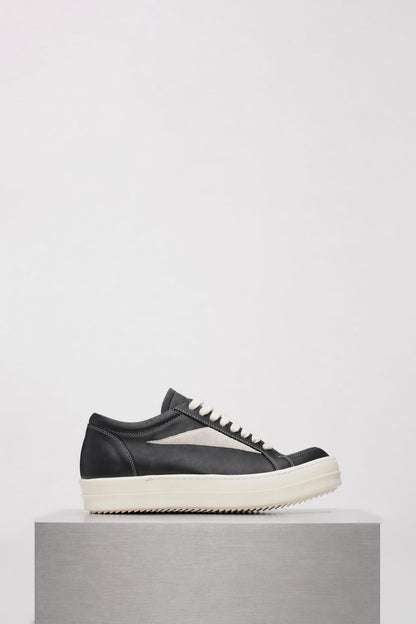 Rick Owens Vintage Sneakers in Black/Milk