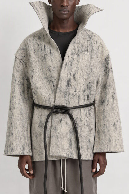 Rick Owens Felt Dracucollar