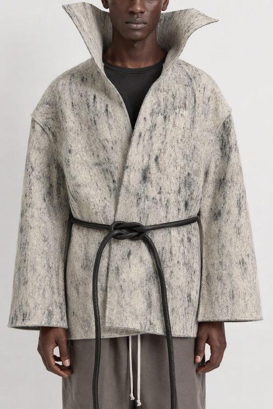 Rick Owens Felt Dracucollar