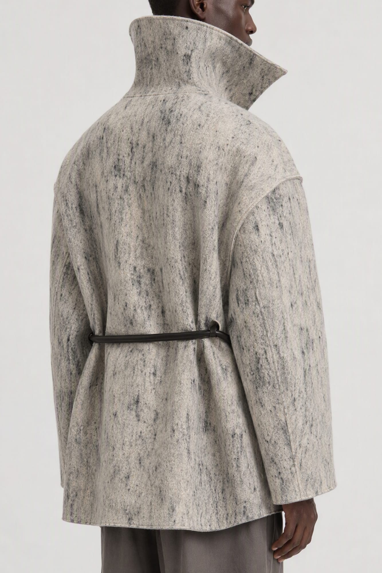 Rick Owens Felt Dracucollar back