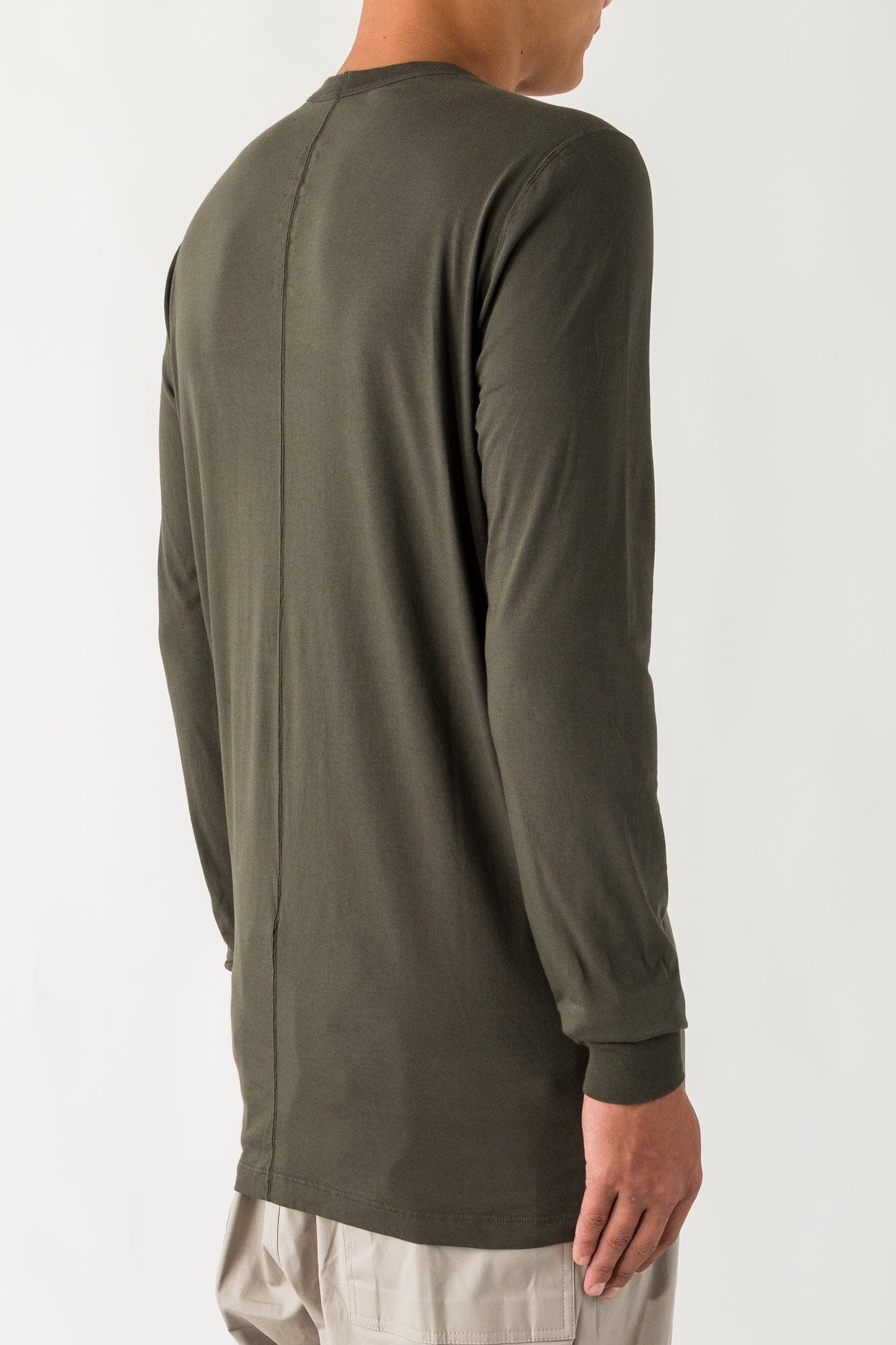 Rick Owens Level Longsleeve T in Bosco back