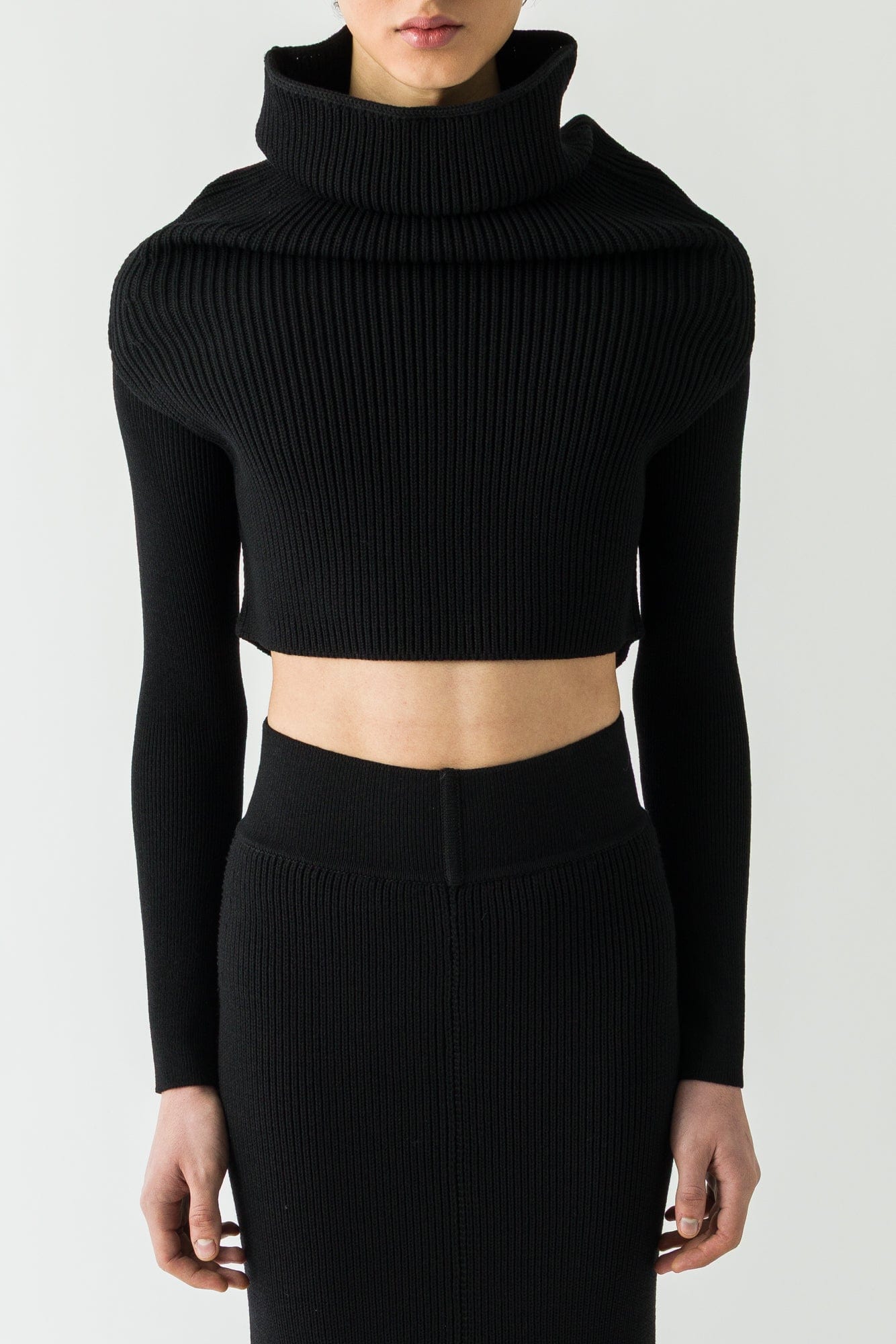 Rick Owens LS Cowl in Black