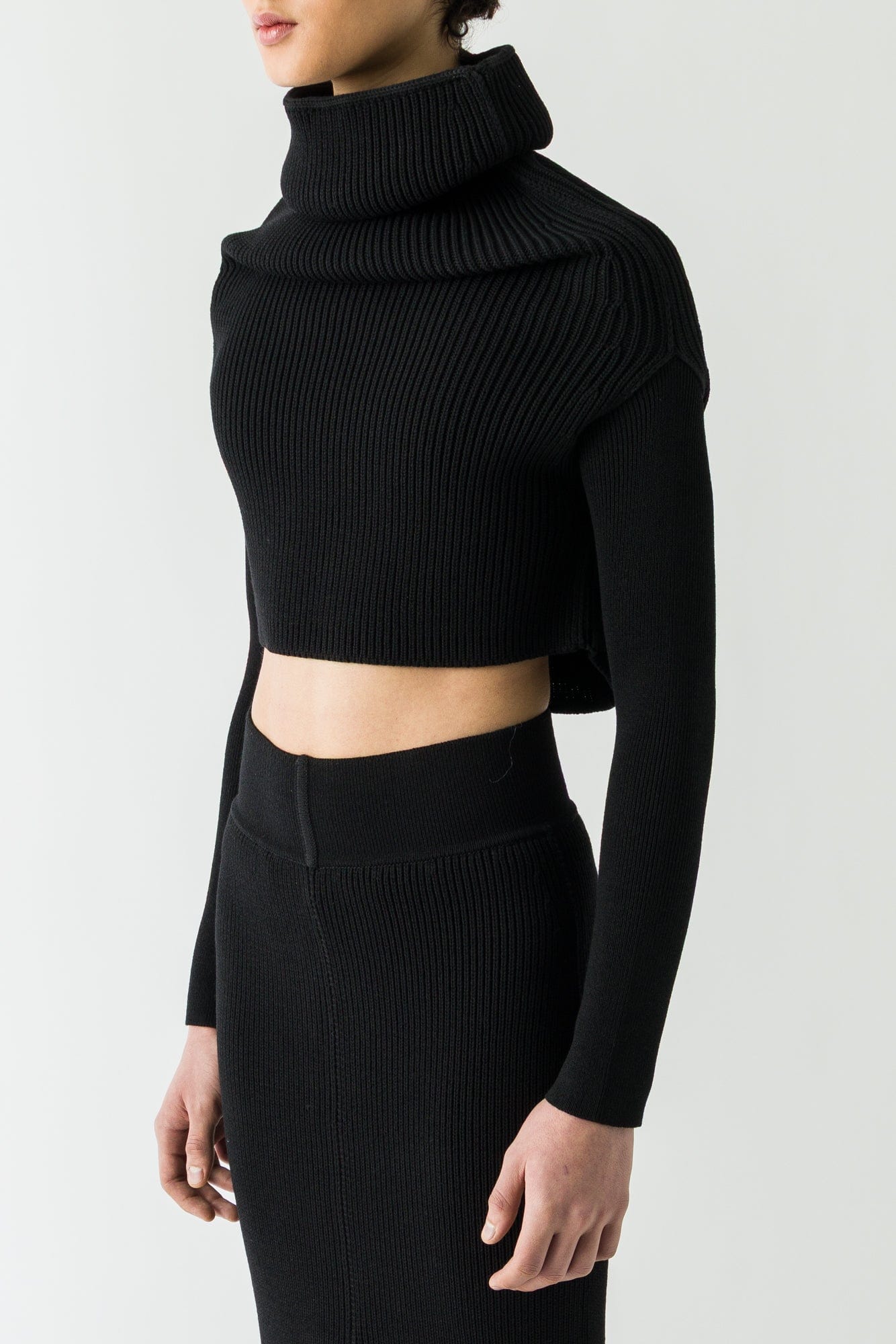 Rick Owens LS Cowl in Black