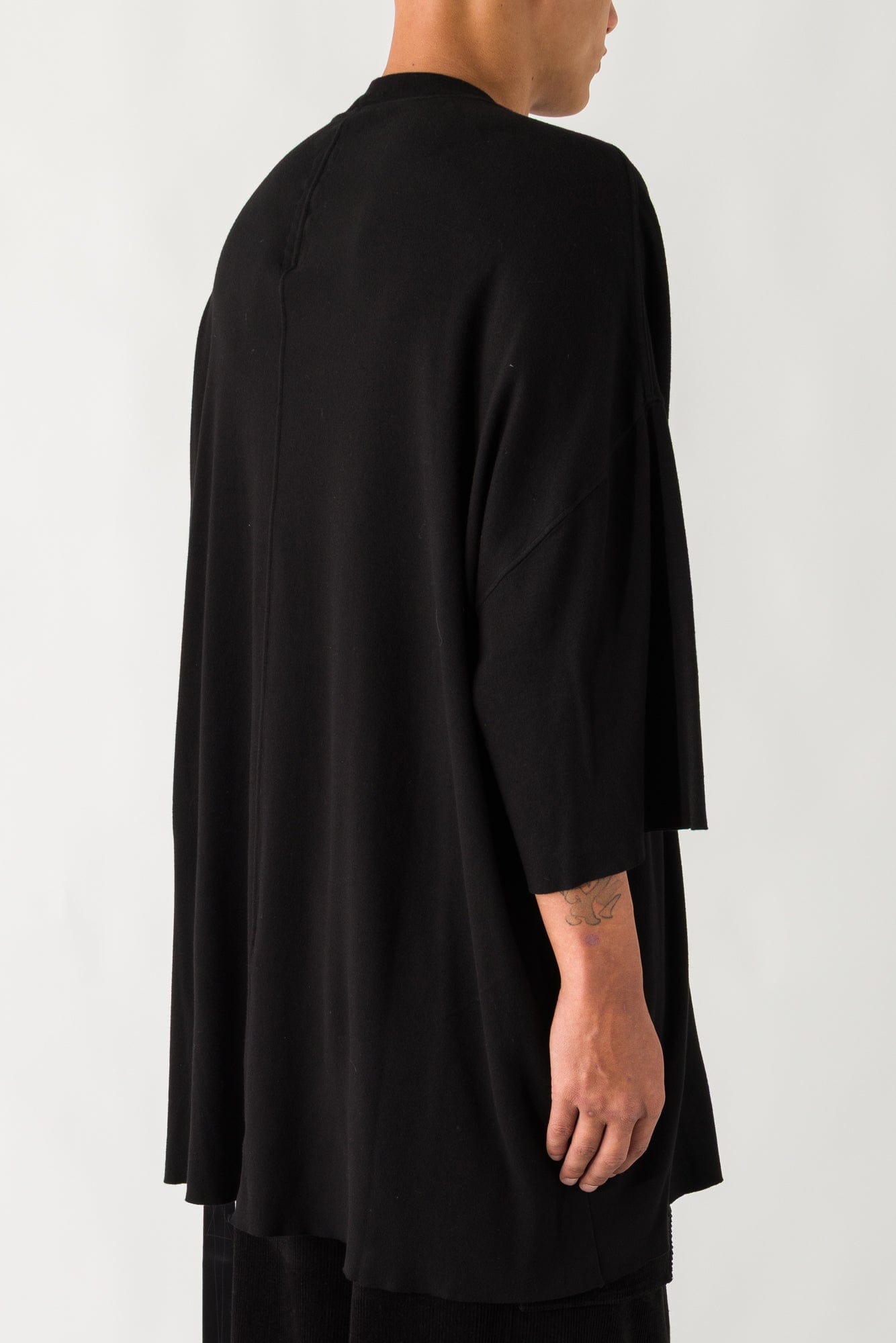 Rick Owens DRKSHDW Tommy T in Black JDB back