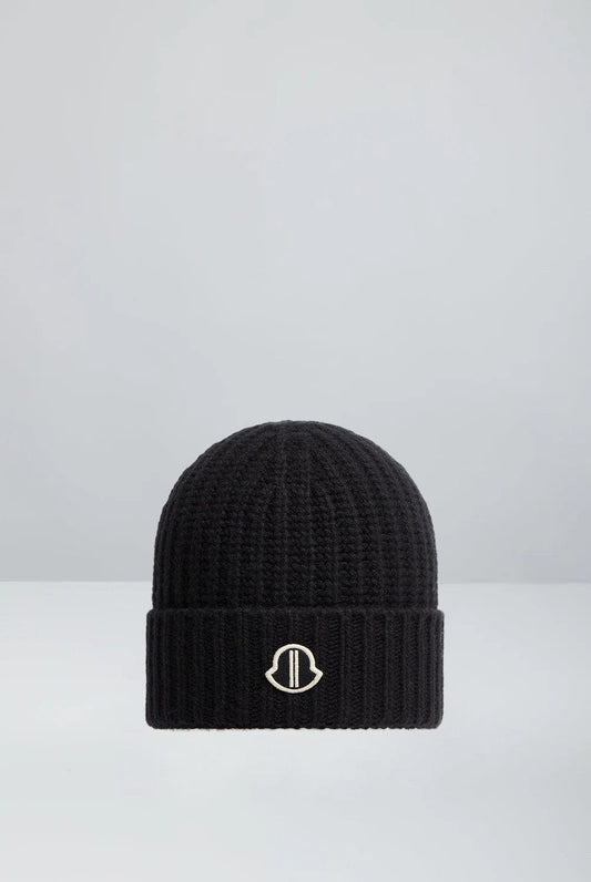 Rick Owens x Moncler Beanie in Black