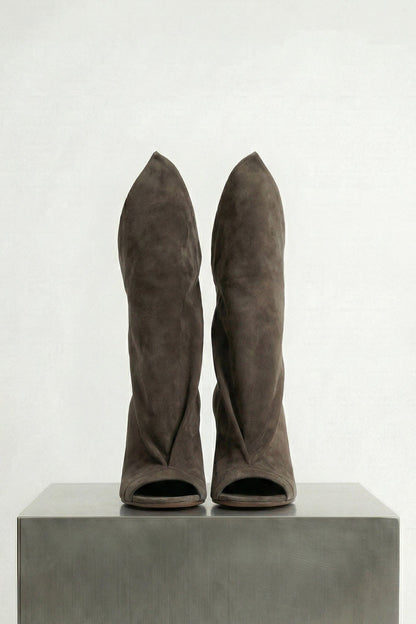 Rick Owens Cantilever Strutter Sandal in Dust front