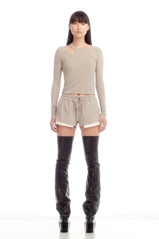 Rick Owens Banana LS T in Pearl