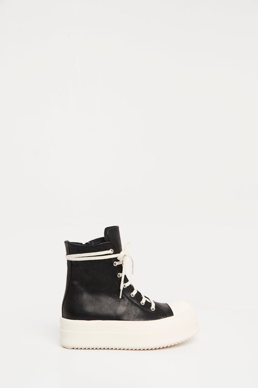 Rick Owens Womens Bumper Sneaker in Black