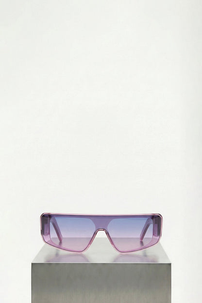 Rick Owens Performa Sunglasses  in Violet
