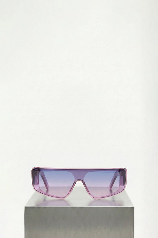 Rick Owens Performa Sunglasses  in Violet
