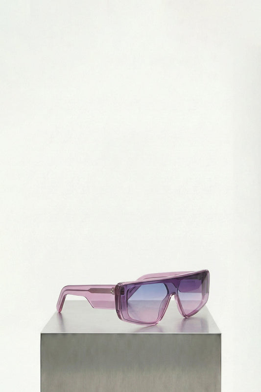 Rick Owens Performa Sunglasses  in Violet side