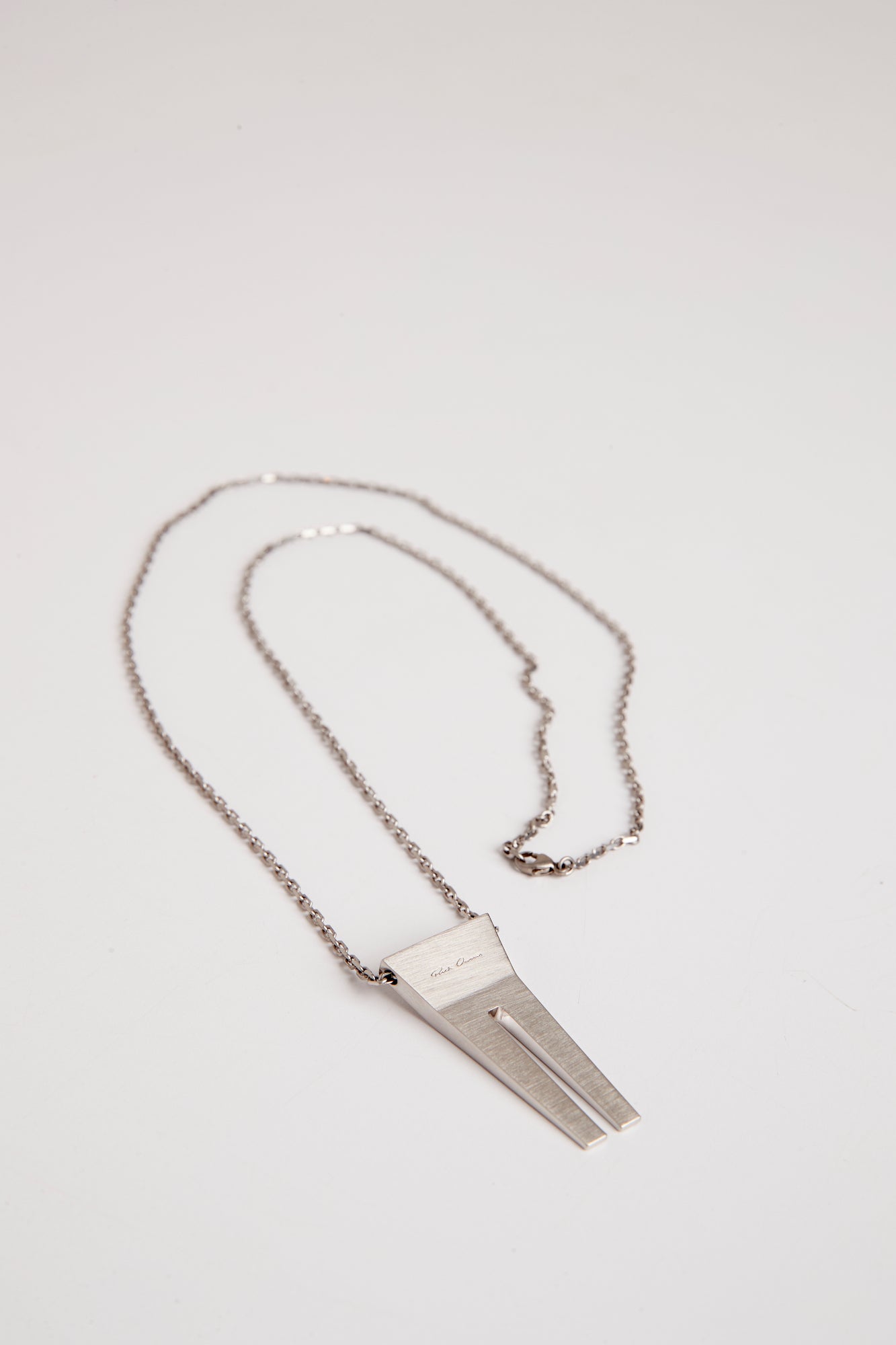 Rick Owens Open Trunk Charm Necklace