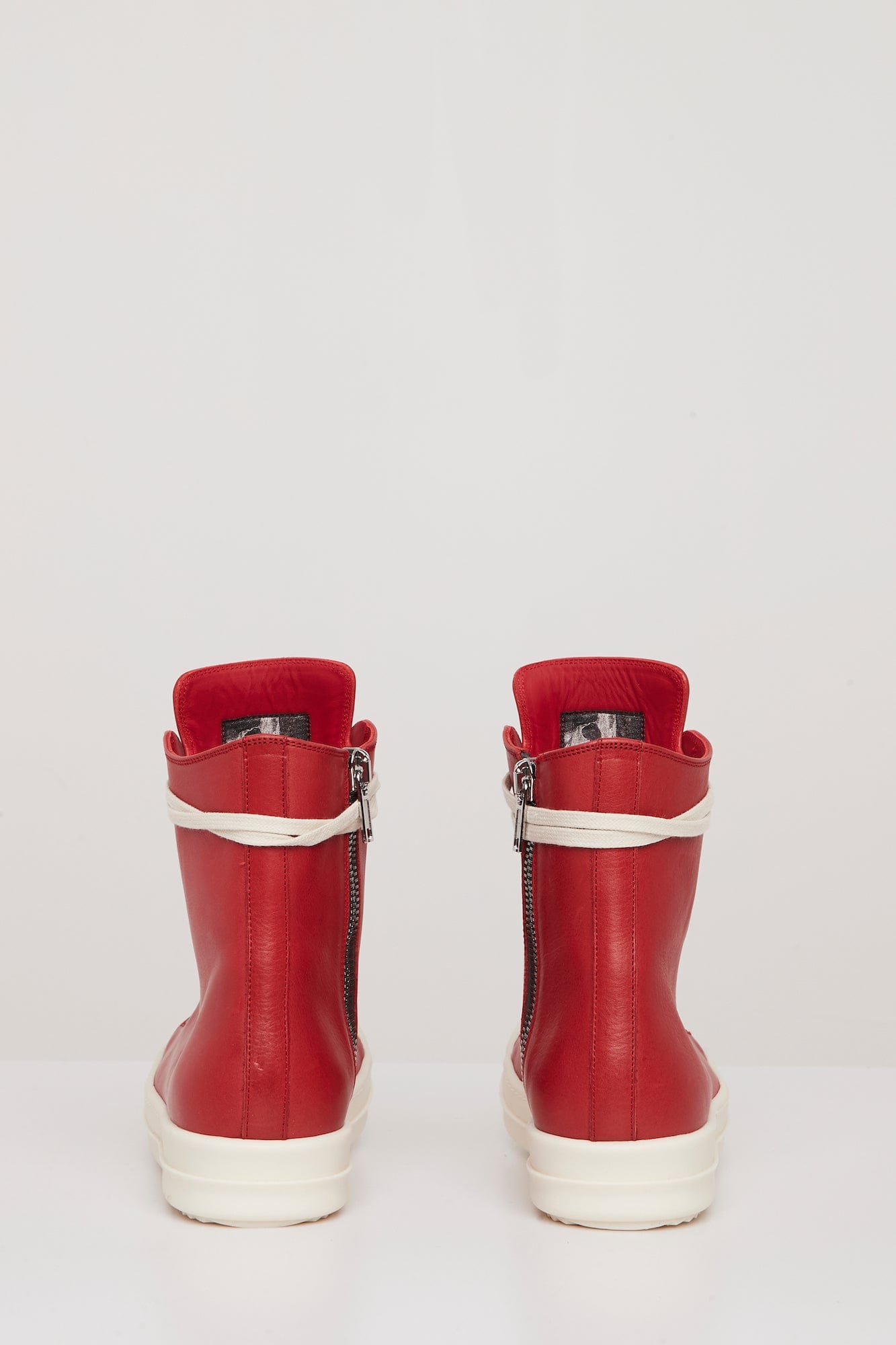 Rick Owens Womens Ramone Sneaker in Cardinal Red Antidote Fashion and Lifestyle Rick Owens Womens Ramone Sneaker in Cardinal Red Antidote Fashion and Lifestyle