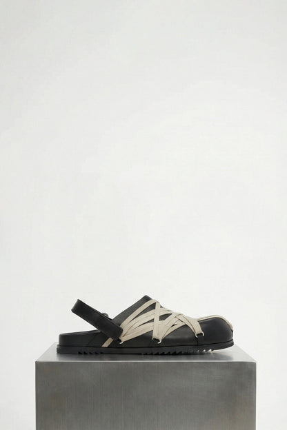 Rick Owens Sandali In Pelle Megalace Mule SS26
