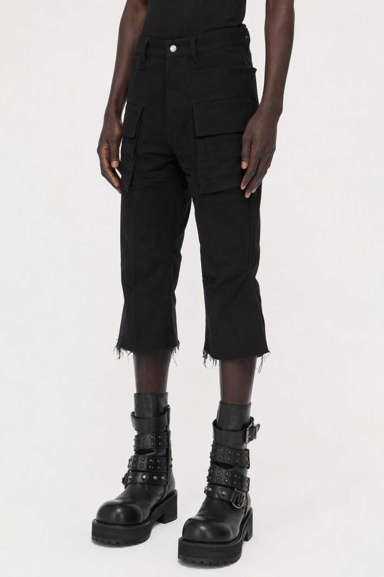 Rick Owens Cargo Bolan Cutoffs side