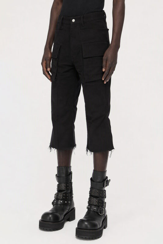 Rick Owens Cargo Bolan Cutoffs side