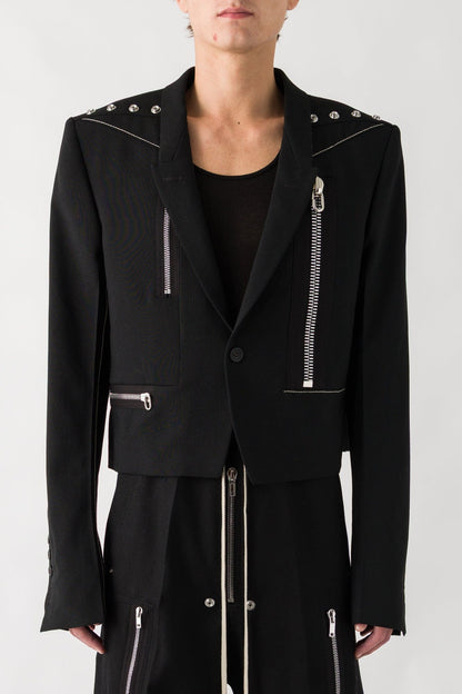 Rick Owens Alice Jacket in Black