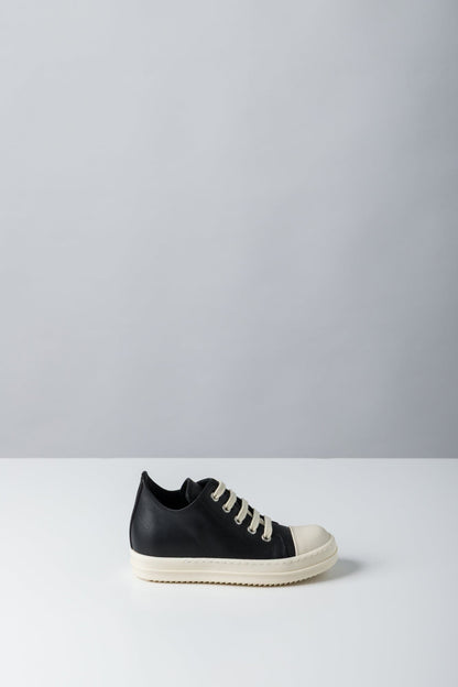 Rick Owens Baby Low Sneaks in Black