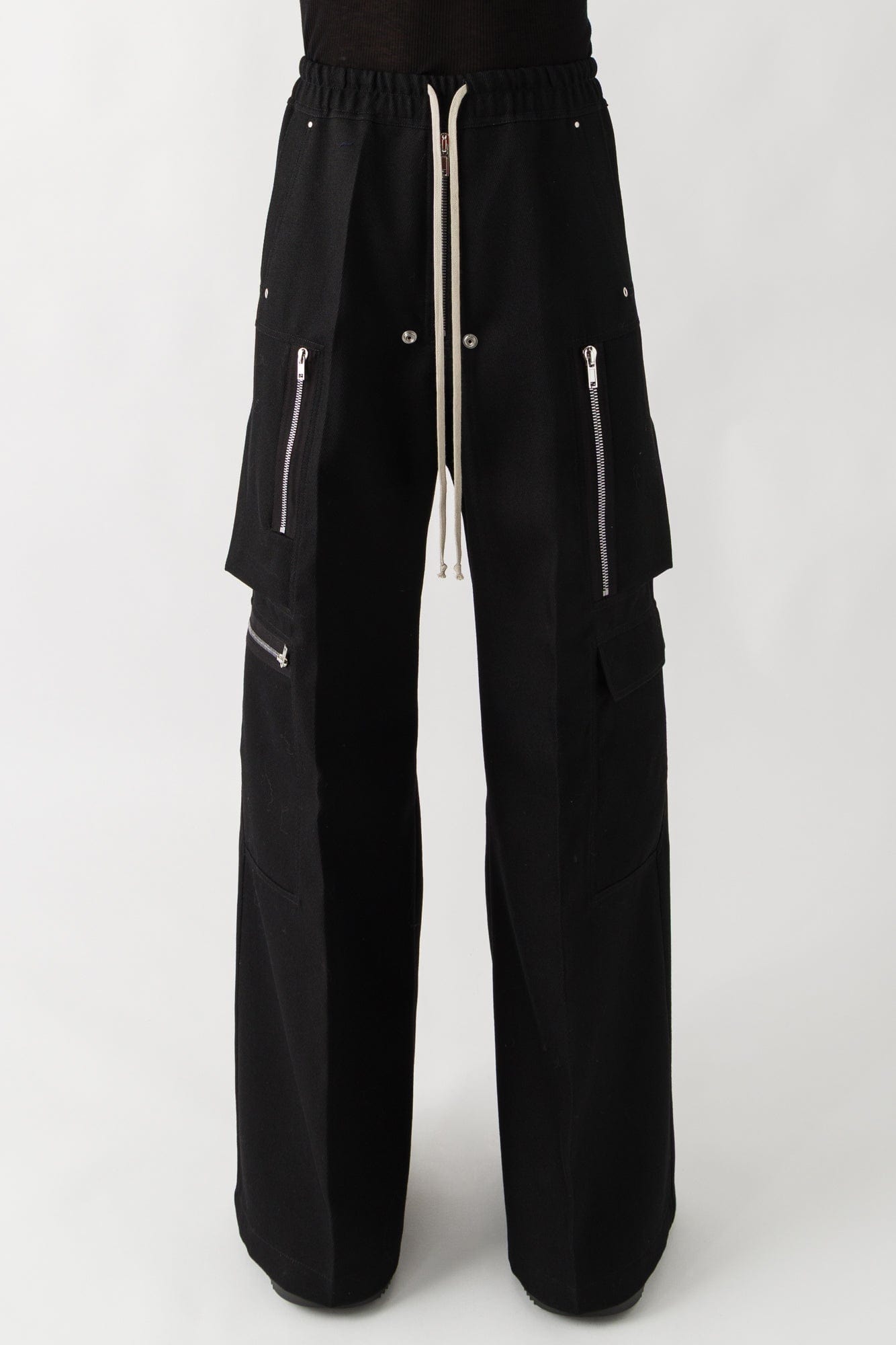 Rick Owens Cargobelas in Black Wool