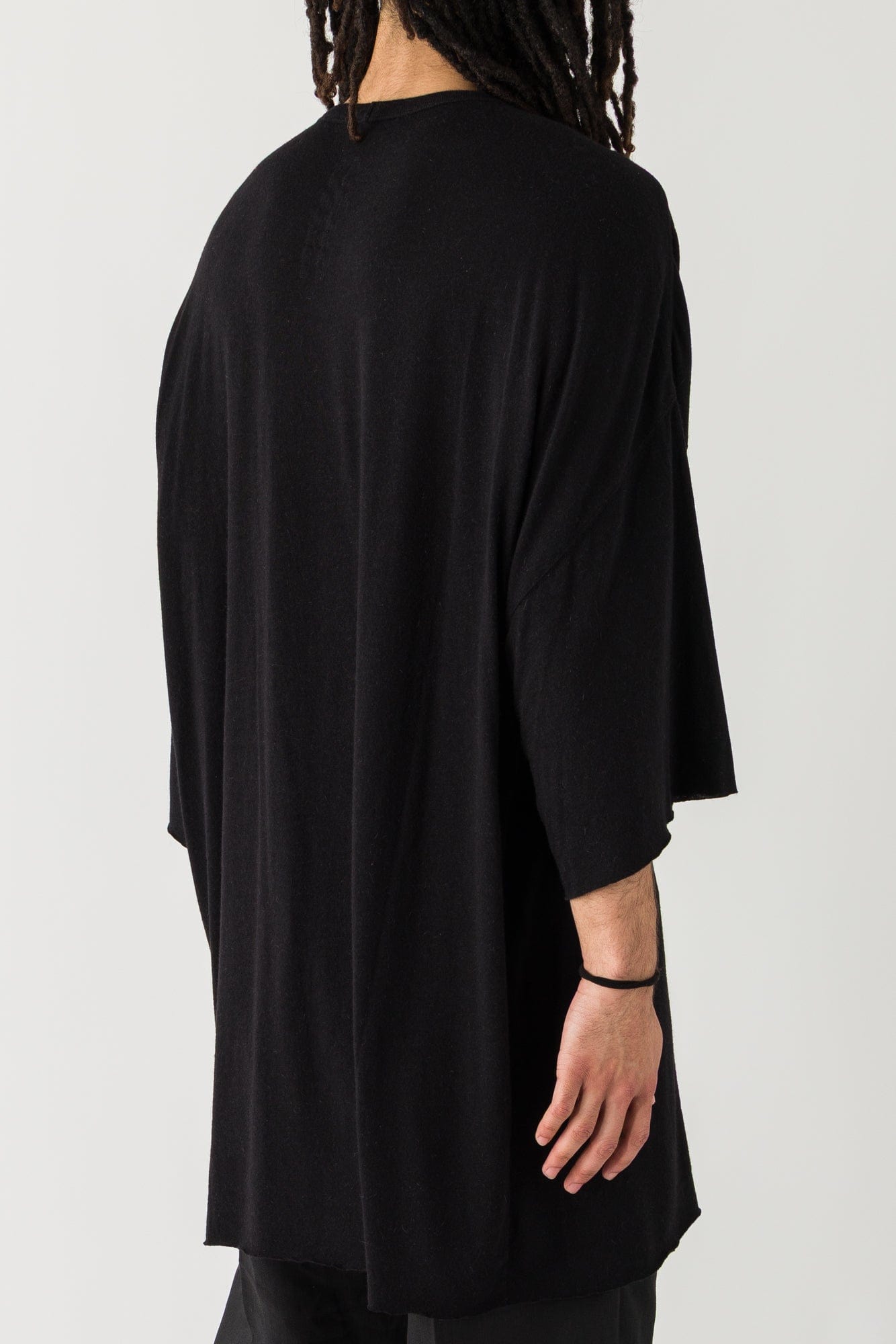 Rick Owens Tommy T in Black JR back