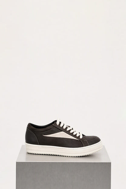 Rick Owens Vintage Sneaks in Washed Black