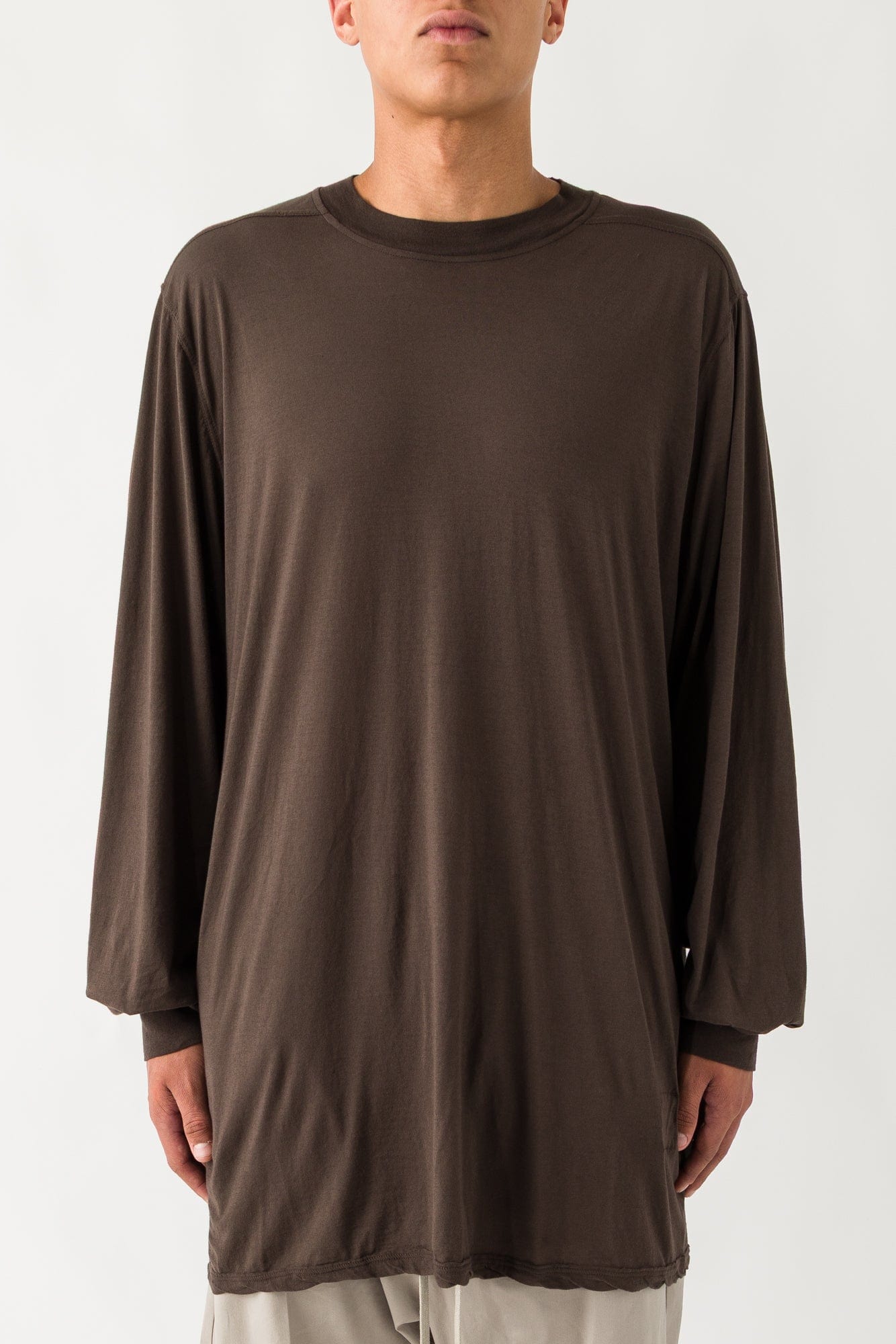 Rick Owens DRKSHDW Jumbo LS T in Dark Dust