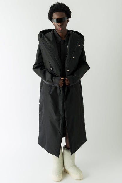 Rick Owens DRKSHDW Hooded Liner full look