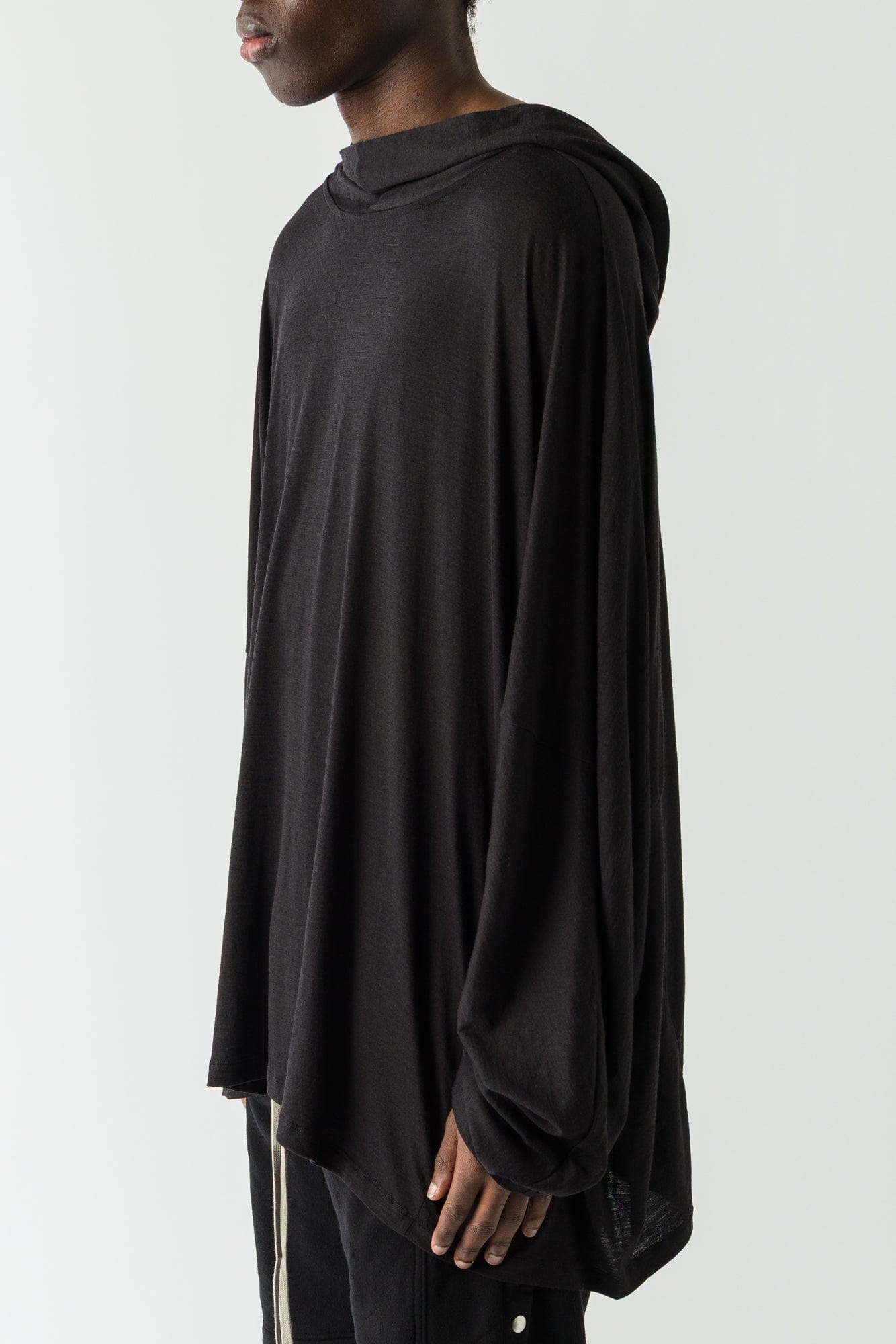 Rick Owens Hooded Tunic in Black