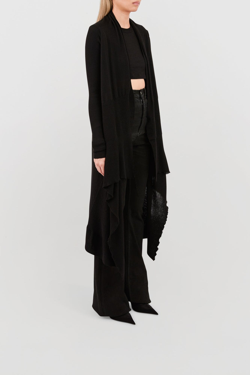 Rick Owens Long Wrap Cardigan in Black – Antidote Fashion and Lifestyle