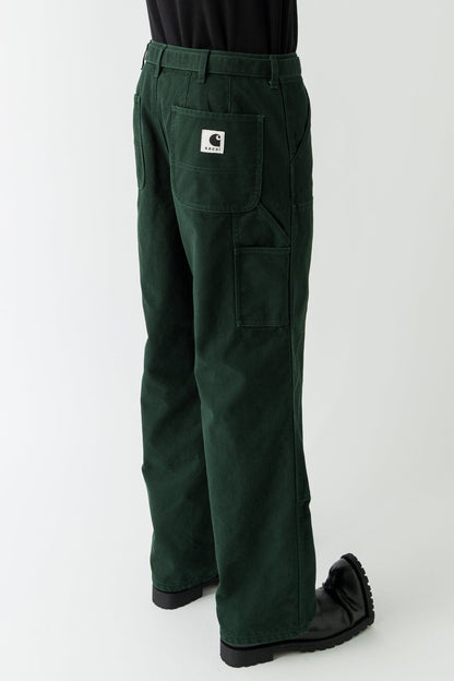 Sacai Carhartt Duck Pants In Green back