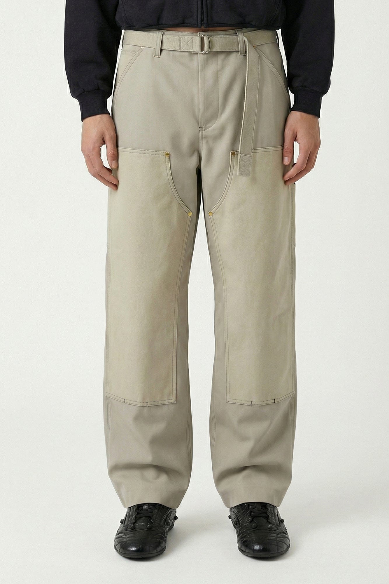 Sacai Carhartt WIP Duck Pants in Ivory