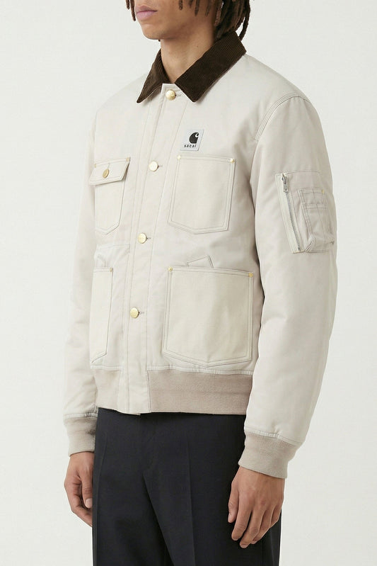 Sacai Carhartt WIP Nylon Twill x Duck Blouson side